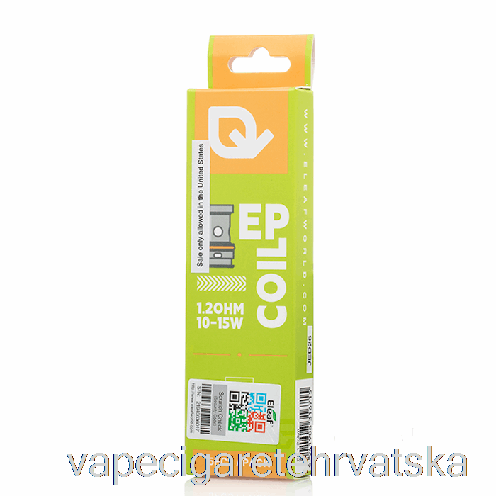 Vape Hrvatska Eleaf Ep Zamjenske Zavojnice 1.2ohm Ep Zavojnice